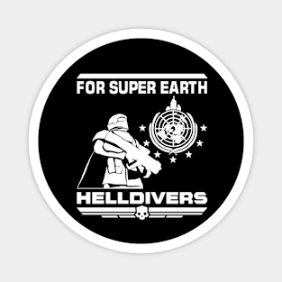 For Super Earth Helldivers Magnet